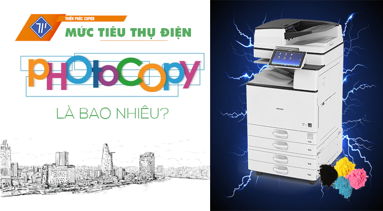 Máy Photocopy Có Tốn Điện Nhiều Không ?
